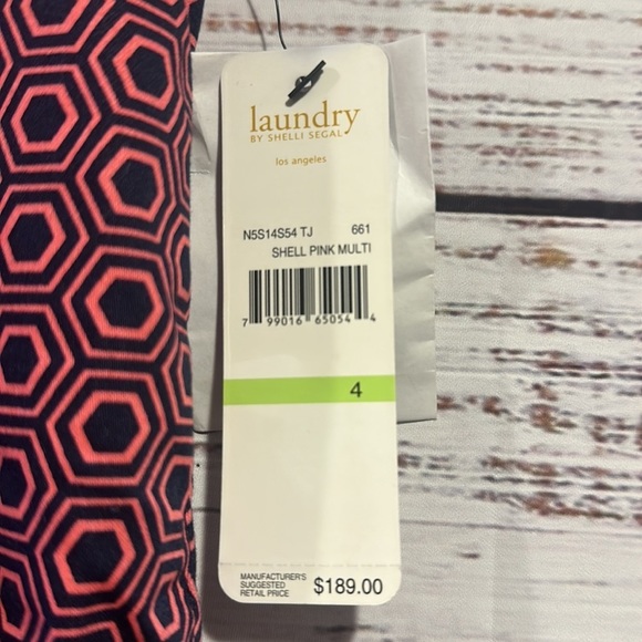 NWT Laundry by Shelli Segal Slim Fit Ankle Pants‎ Size 4 - Picture 2 of 9